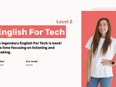 English For Tech – Level 2