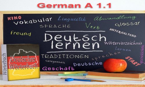 German Language – Level A1.1