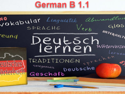 German Language – Level B1.1