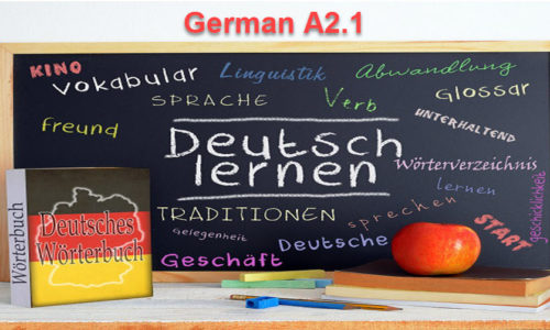 German Language – Level A2.1